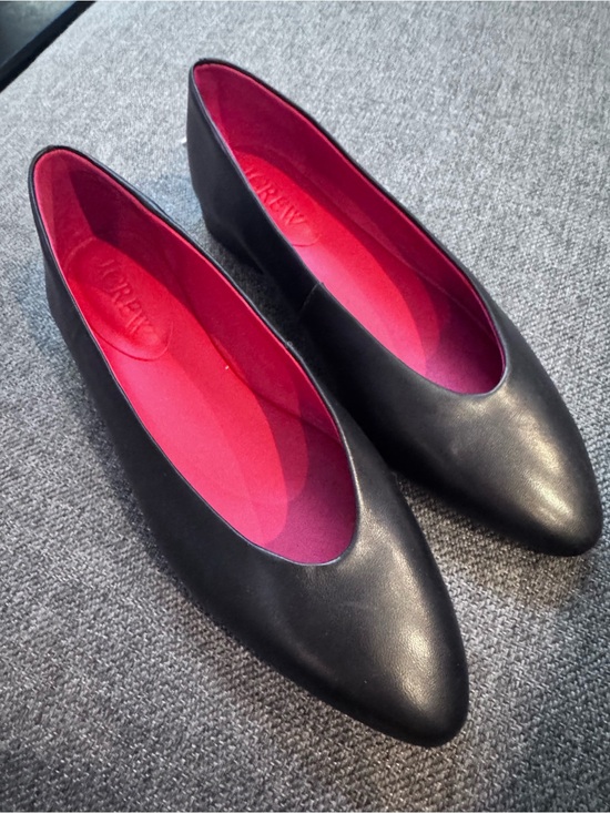 J. Crew Shoes - J crew Bea Women’s Black Pointed Ballet Flats sz 7 new in box